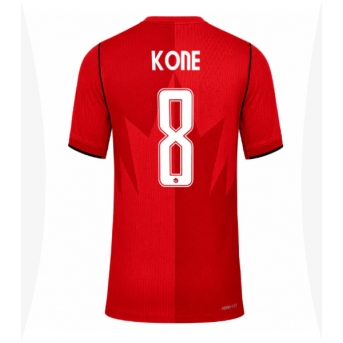 Billige Fotballdrakt Canada Ismael Kone #8 Replika Hjemmedrakt Dame VM 2026 Kortermet